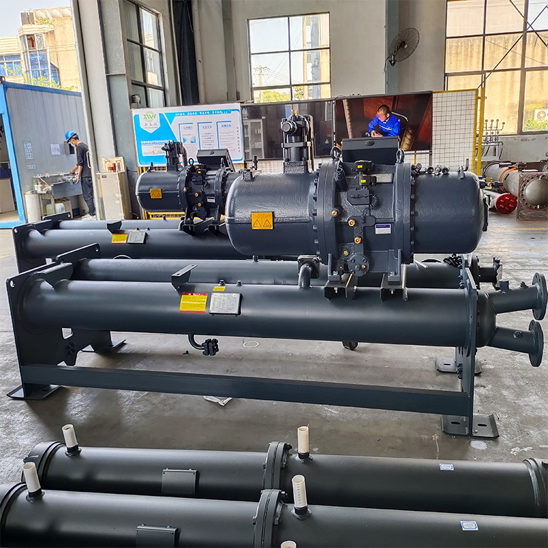 Do you know what the evaporator and condenser inside the chiller do?